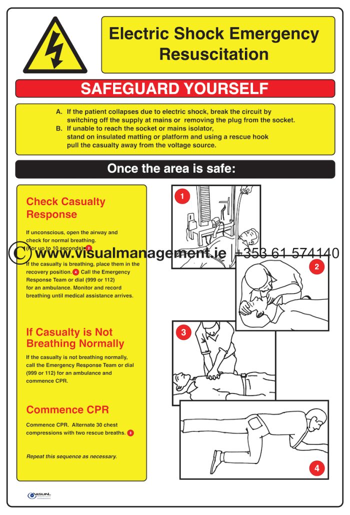 Arc Flash, Resuscitation and Switchroom Signage - Visual Management